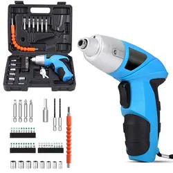 Cordless Electric Screwdriver Rechargeable 1300mah Lithium Battery Mini Drill 3.6V Power Tools Set Household Maintenance Repair