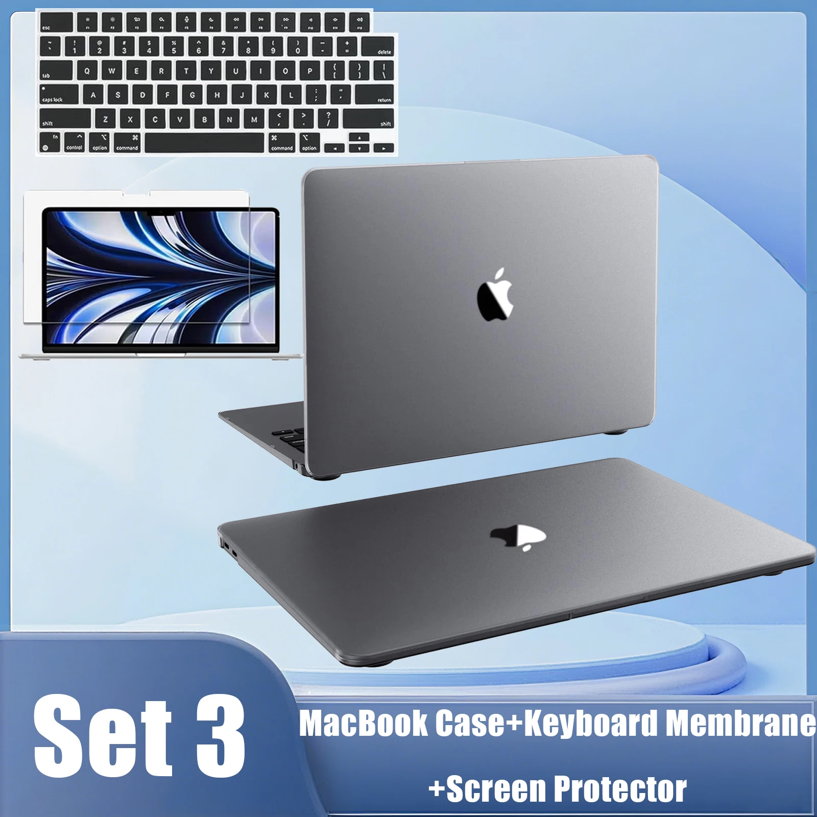 Sleek Matte Laptop Case for Enhanced Protection and Style