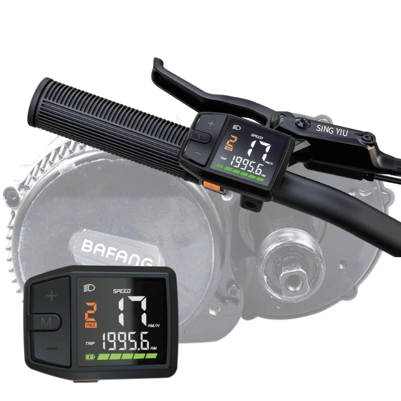 Zo pas je de tijd op je e-bike display aan