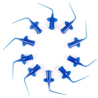 Embout de seringue dentaire jetable en plastique, 20/50 pièces, Irrigation Endo, Canal radiculaire, aiguille d'irrigation, Injection dentaire, recharge de médicaments 3