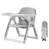 Baby Folding Booster Seat High Chair For Dining, Baby Toddler Portable Feeding Seat for Children 6 Months to 3 Years Approx 1