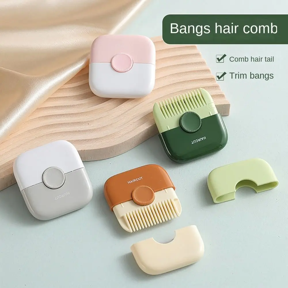 Description Picture 2 of item1pc 2 in 1 Bangs Trimmer Adjustable Blades Blades Replaceable Hair Cutter Styling Tool Hair Trimmer Women Beauty