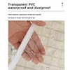 Transparent PVC bag Portable bedding blanket packaging pillow core storage bag 3