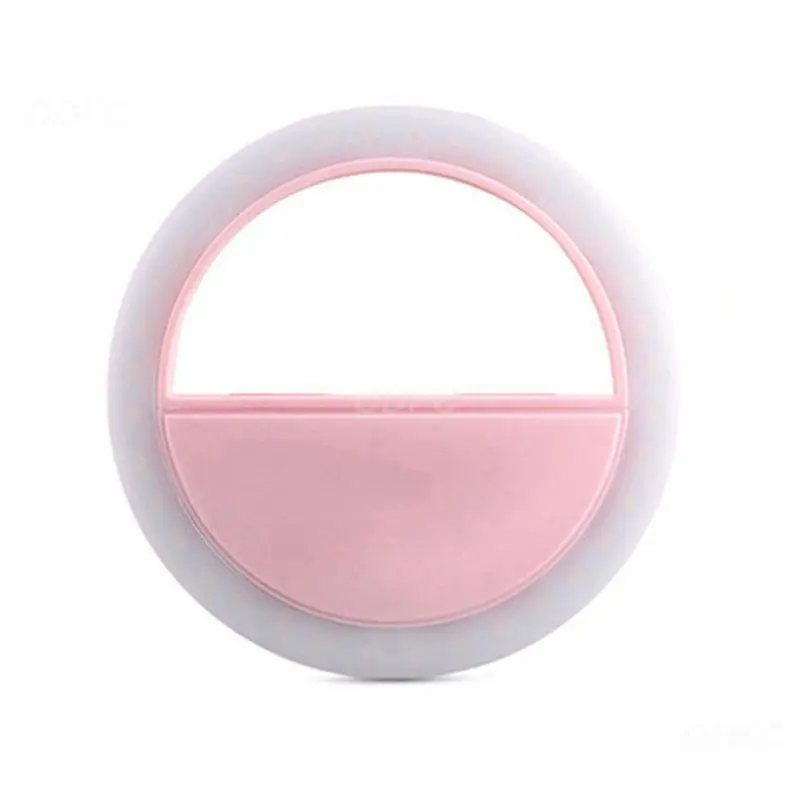 LED 셀카 램프 링, 사용하기 쉽고 컴팩트, 셀카 향상, 인기있는 휴대폰 렌즈, 휴대용 디자인