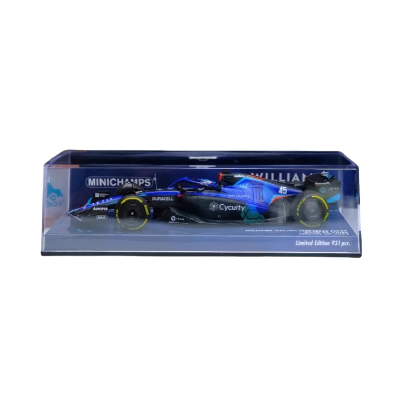 ミニカー F1 子供用ミニカー,1:43,f1,vries,williams,fw44,イタリア,展示玩具