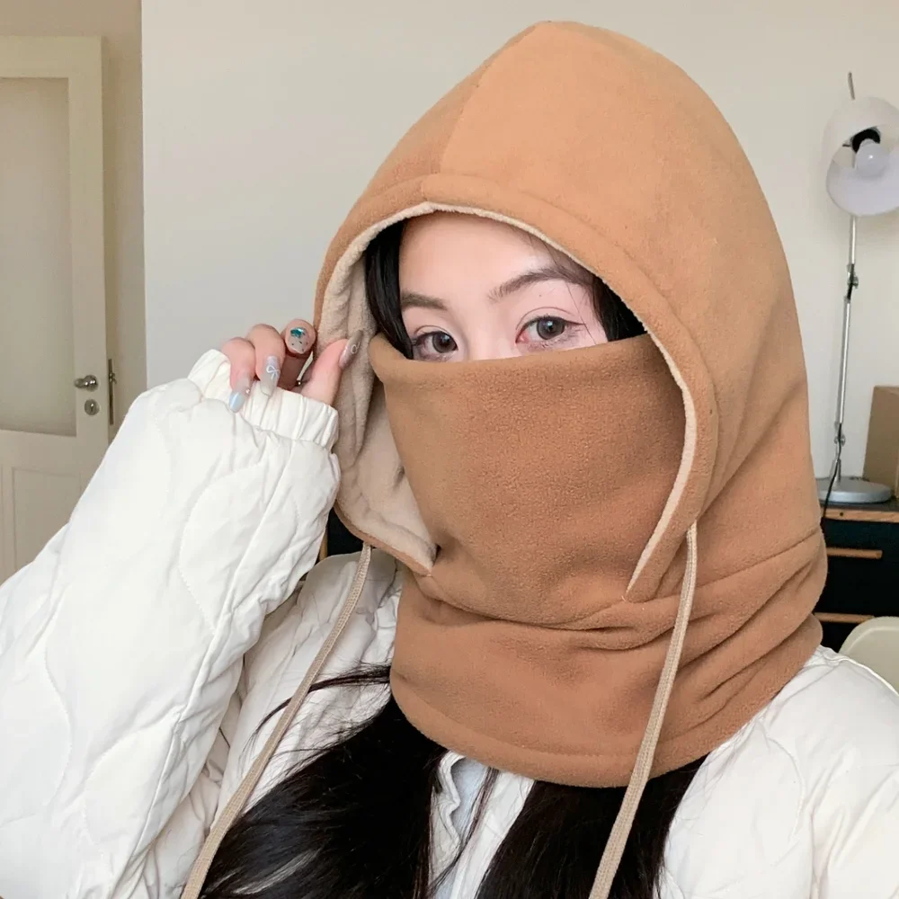 NewUnisex Winter Warm Balaclava Hat With Mask Windproof Cap Fur Warm Hat For Men Women Winter Hat