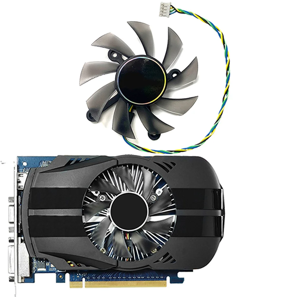 

For Asus GT720 730 740 GT620 630 640 Graphics Card Graphics Card Cooling Fan R128015BH Replacement Accessories