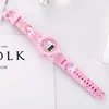 Girls Kids Children Cartoon Unicorn Collection Digital Electronic Flash Glow Up Light Colourful Birthday Party Gifts Watches 2