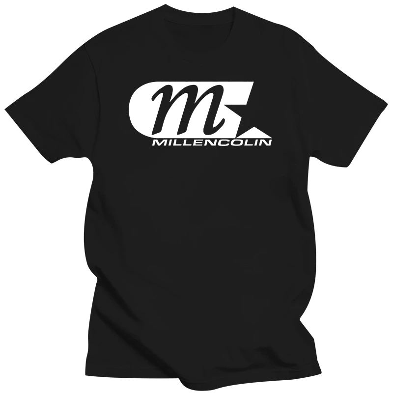 

MILLENCOLIN LOGO SKATE PUNK BAND LAGWAGON PENNYWISE S-XXL NEW BLACK T-SHIRT Cotton Loose Short Sleeve Mens T Shirts