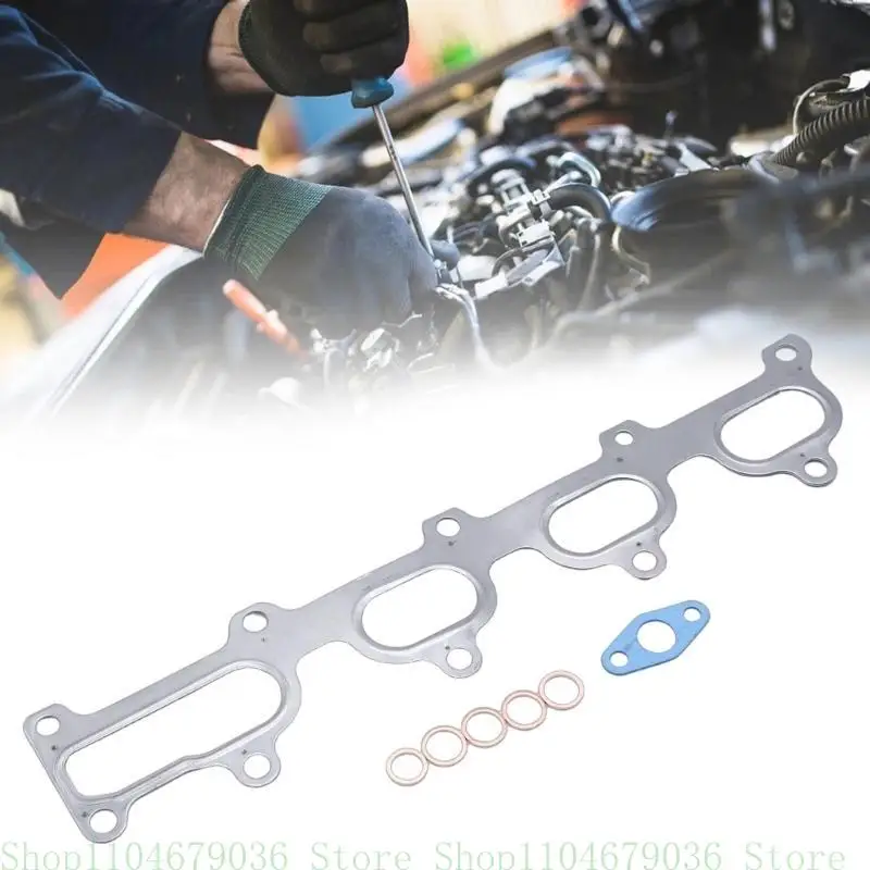 652F Precisions Fit Exhaust Manifold Gasket Corrosion Resistant Gasket Offer Heat & Pressure Durability for K04 Boosts Systems