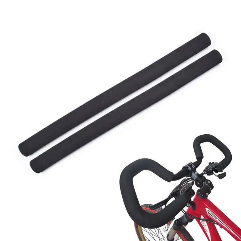 Bicycle Handlebar Grips Cover Racing Bike Sponge Foam Rubber Tube Flexible Cuttable Handlebar Cover Foam Grips Long Sponge