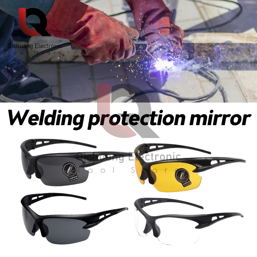 1Pcs Welding Goggles Gas Argon Arc Welding Protective Glasses Welder Goggles Safety Working Eyes Protector Anti-Flog Anti-glare