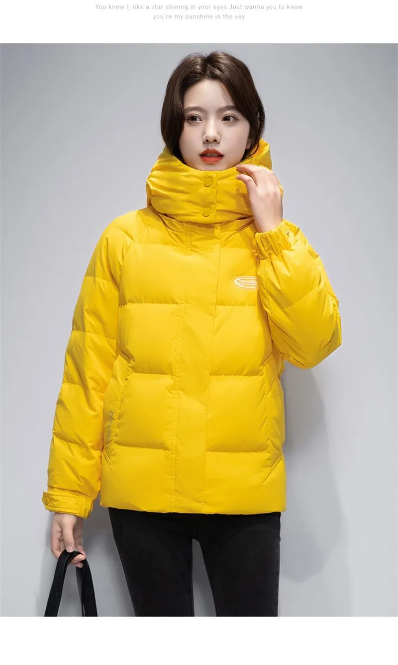 2026 Winter New Women's Korean Jacket Version Down Cotton-Padded Jacket Short Coat Short Female Padded Hooded Overwear