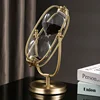 15-60 Minutes European Retro Brass Hourglass 360° Rotating Metal Sand Clock Antique Timer Home Office Desktop Decoration Gifts 1