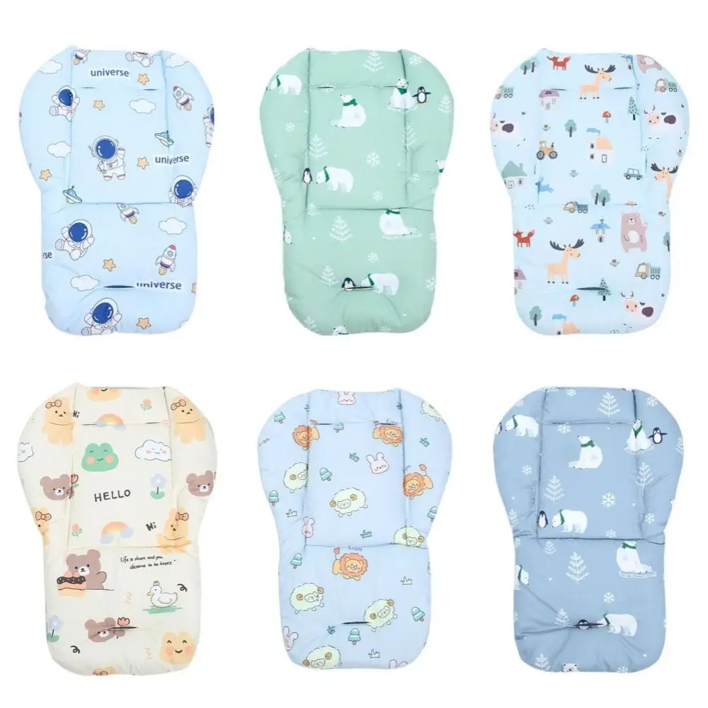 1Pc Cartoon Pattern Stroller Cushion Pram Buggy Baby Stroller Seat Pad Stroller Accessories Carriages General Mat