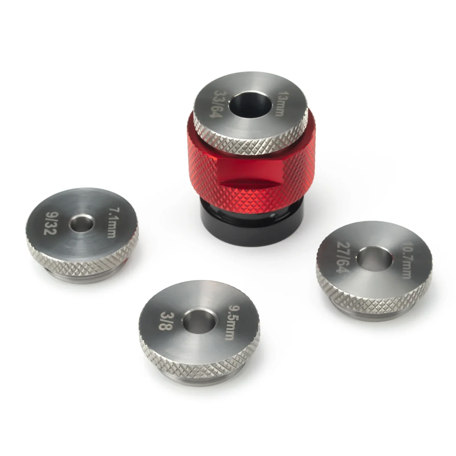 

Baffle Cone Cups Guide Drill Jig for 1.1875x24 Modular Tube Fuel Filter Hybrid 1-3/16x24 Thread For MST 4003 .22 TrapLocal