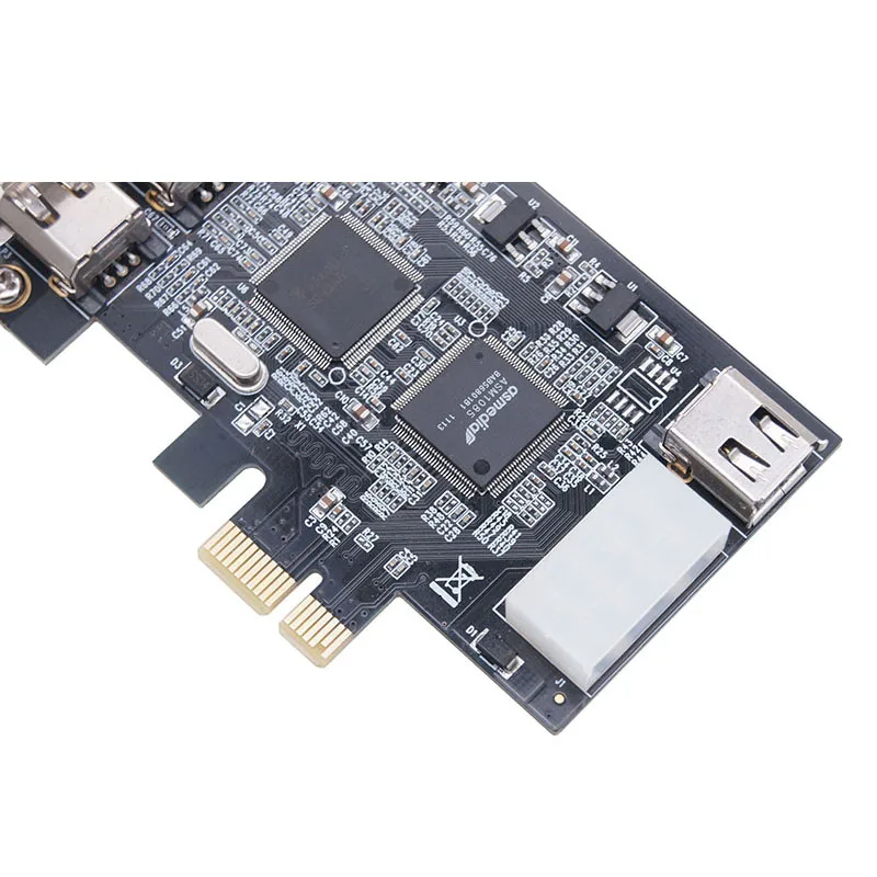 Adaptador de Cartão Firewire para Desktop Pci Express Cabo Interno Pci-e 1x Ieee 1394a Portas Mais 1394 a Pinos para Pinos - Imagem 2