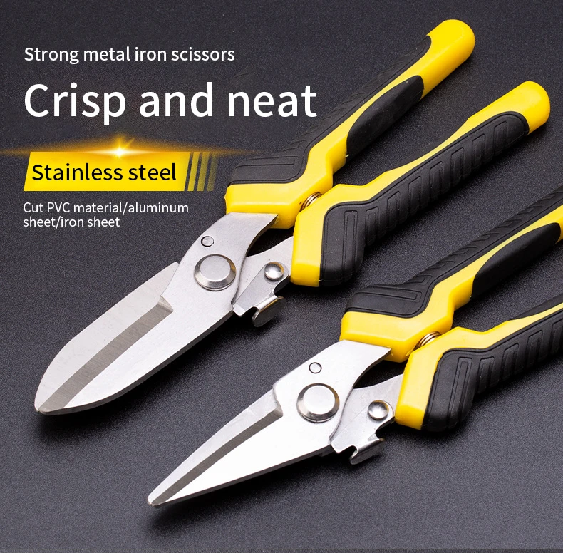 Description Picture 2 of itemIndustrial Scissors Metal Scissors Cut Stainless Steel Steel Wire Aviation Shears Aluminum Gusset Shears Professional Hand Tools