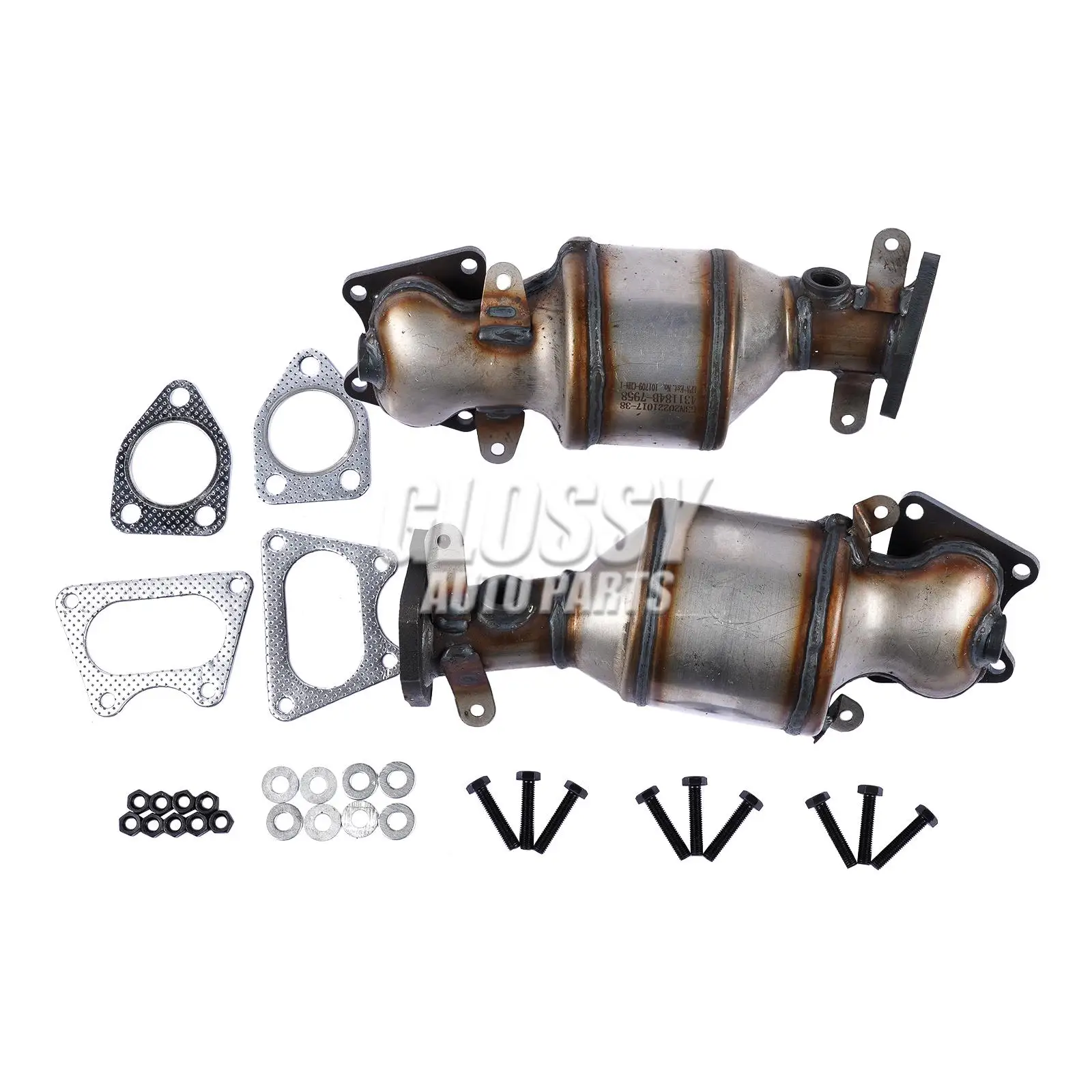 

AP03 Catalytic Converter w/Gasket LH 16450 + RH 16451 For Honda Accord Pilot Odyssey Acura MDX TL