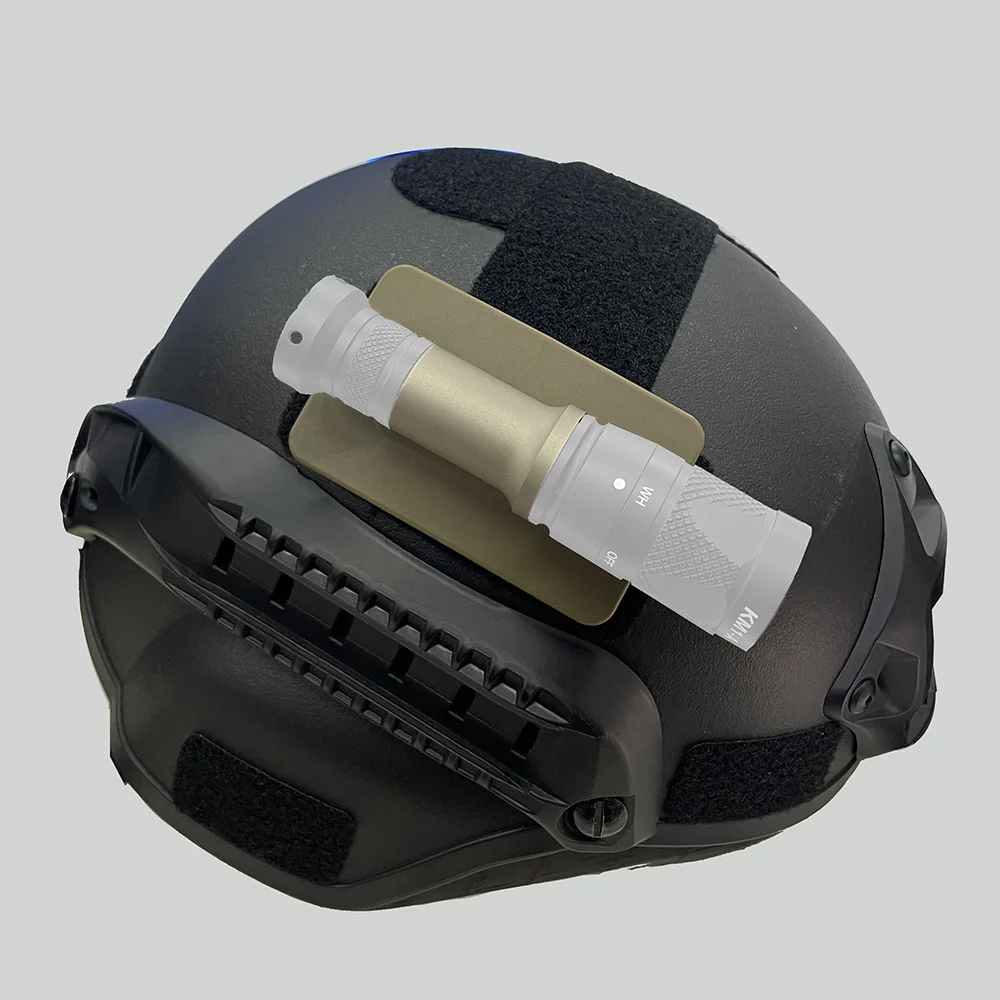 Tactical Helmet Lamp Mount SS MAX Aluminum for M300 Series Scout Light Body Assembly for M300V M323V M600V M622V IR Flashlight