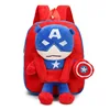 Marvel Series  Cartoon Anime Fashion Personality Plush Toy Children Leisure Cute Kindergarten Backpack Holiday Gift 2
