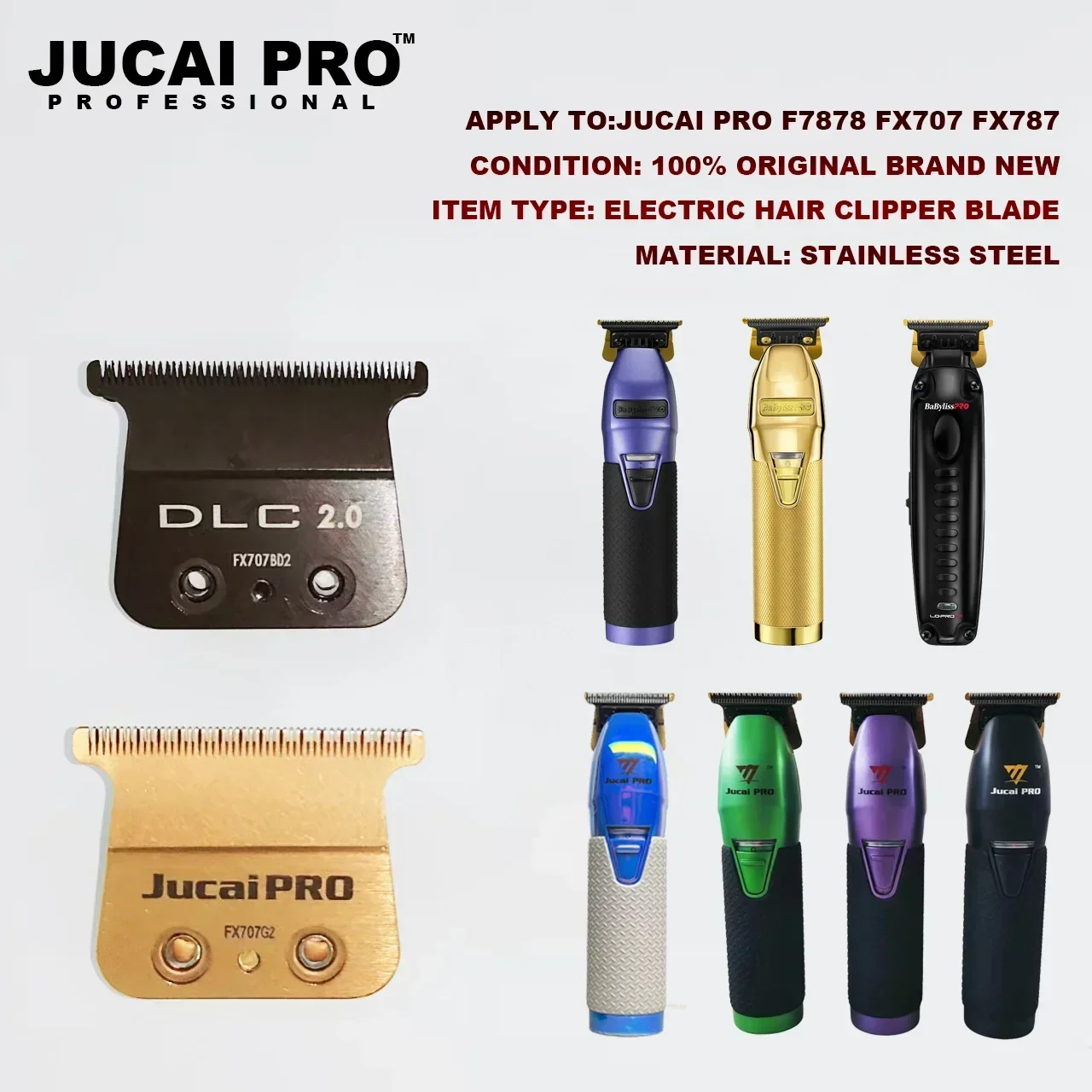 Premium Titanium Coated Replacement Blade for Professional Trimmers