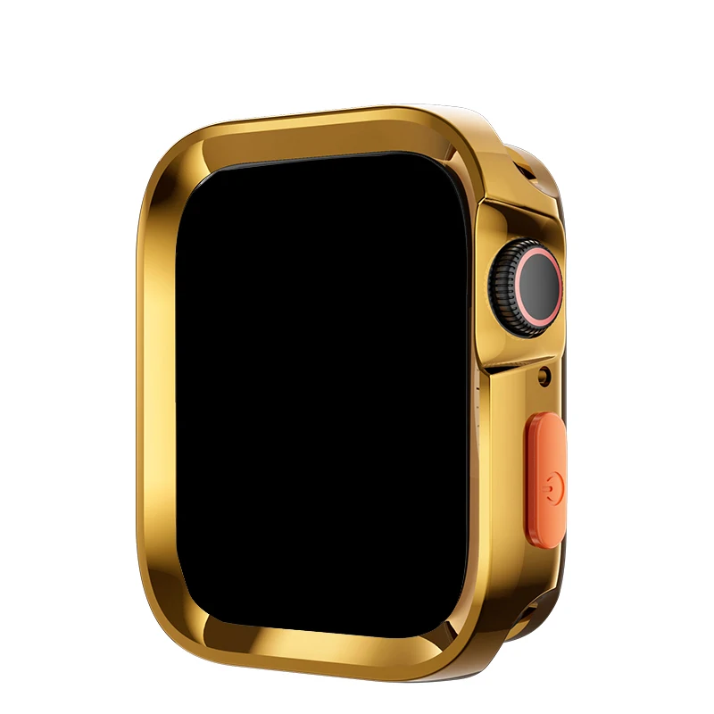 Durable Soft TPU Protective Apple Watch Case - Anti-Drop Bumper Cover