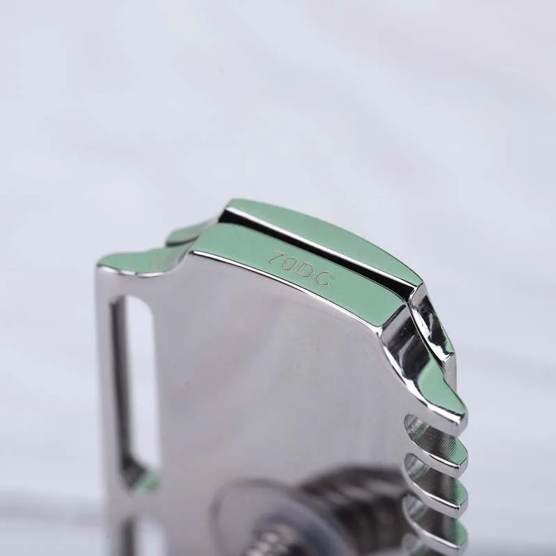 YAQI Vostok 70DC 316 Stainless Steel Polished Dual Comb Safety Razor Head with 0.7mm Blade Gap