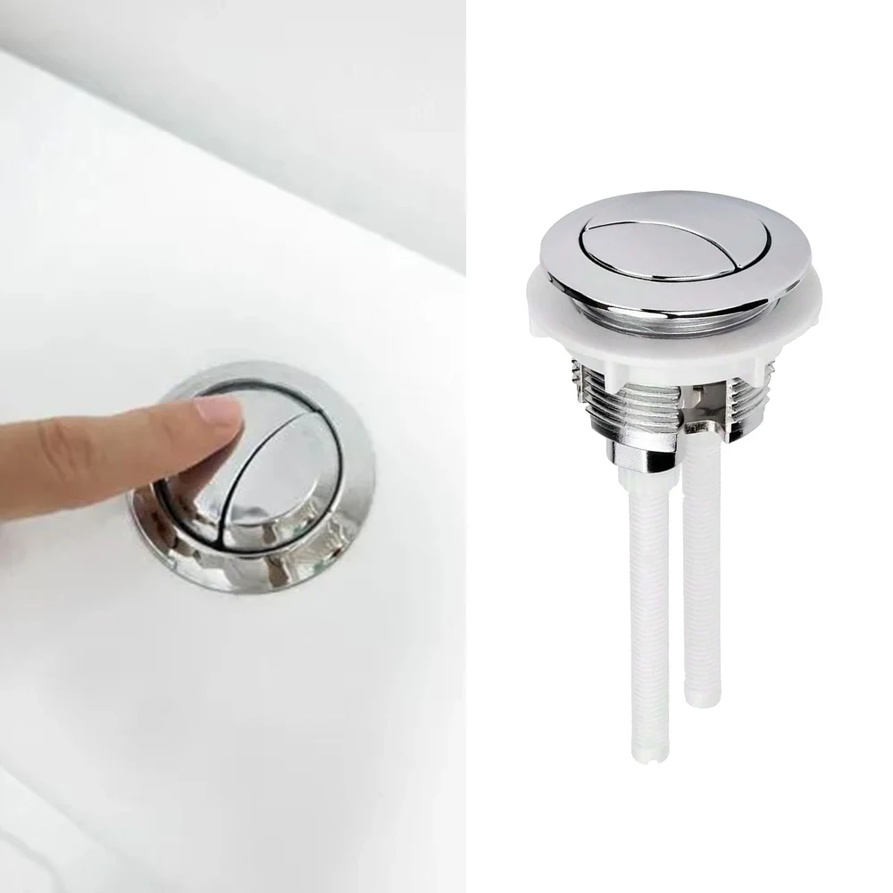 Toilet Tank Accessories Double Flush Button 38/48/58MM Closestool Tank Valve Lid