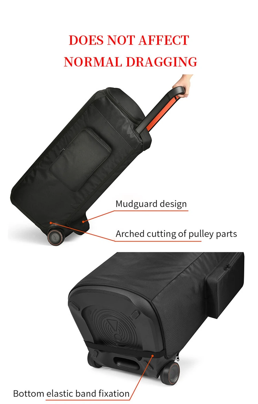 Quality Protective Cover for JBL PartyBox 520 Speaker Dust Cover PARTYBOX 520 Audio Microphone Dust-proof Cap Case