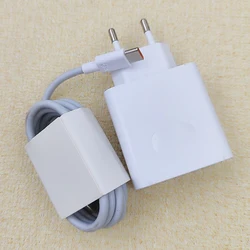Honor 66W EU SuperCharge Fast Charger with 6A USB Type C Cable - EU add Cable (White)