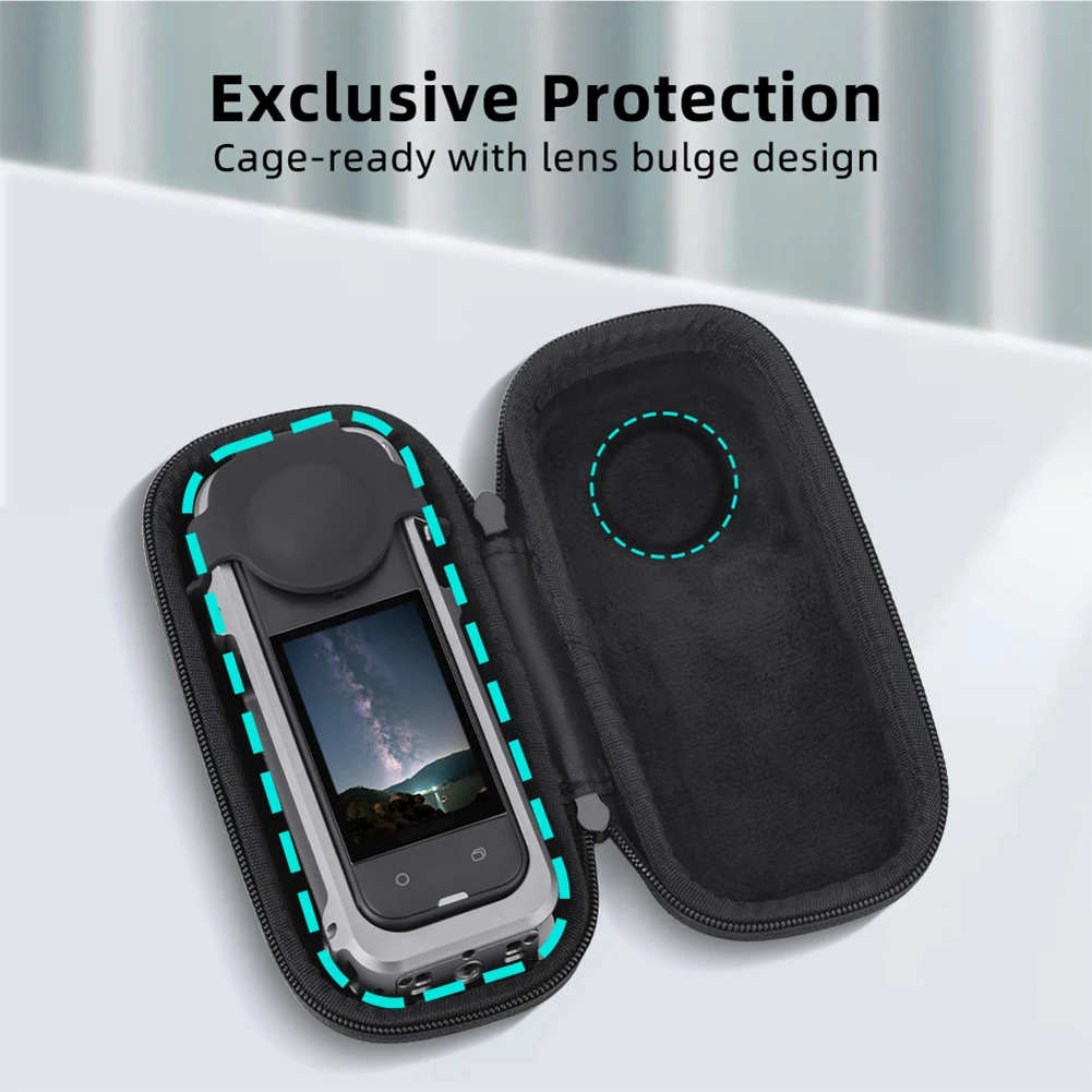 Carrying Case Hard Shell Storage Bag Travel Storage Case for Insta360 X5 Camera Accessories