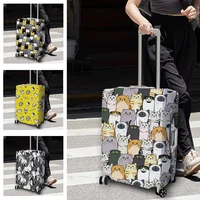 Luggage Cover Stretch Fabric Suitcase Protector Baggage Dust Case Cover Suitable for18-32 Inch Suitcase Case Travel Organizer 1