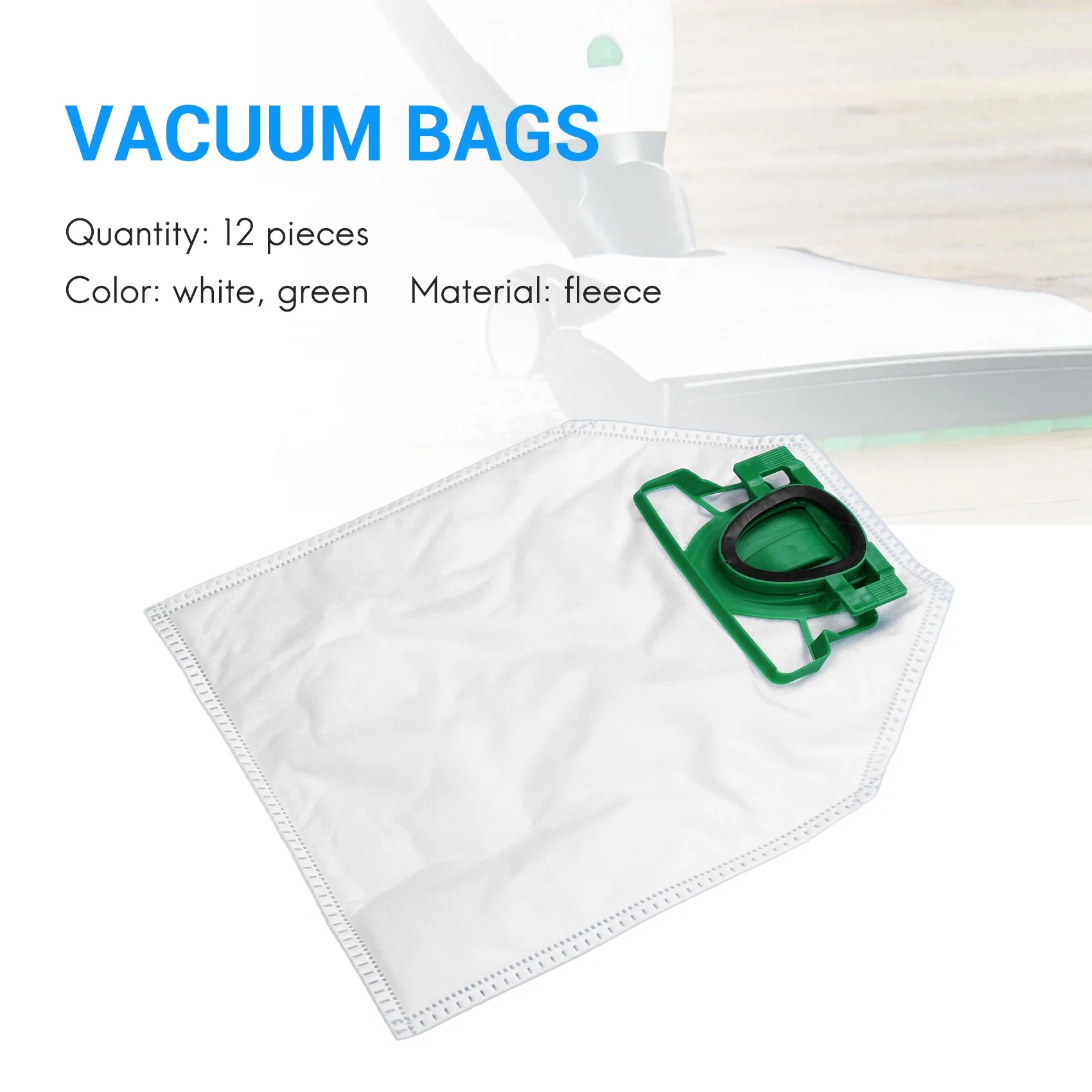 12 Confezioni Per Sacchetto Antipolvere Vorwerk Kobold Vk200 Sacchetto Antipolvere Fp200