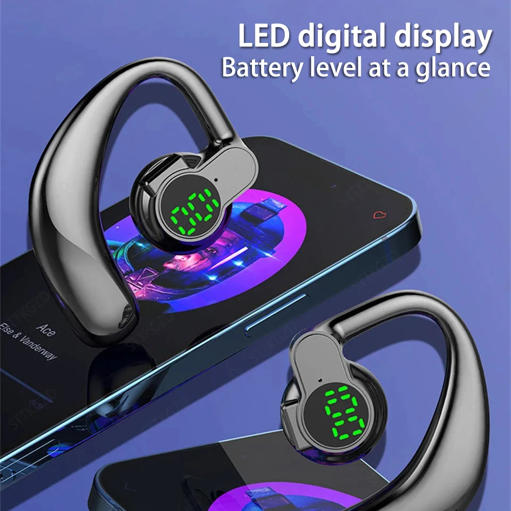 Wireless Bluetooth Headset with Long Battery Life and Noise Reduction Technology