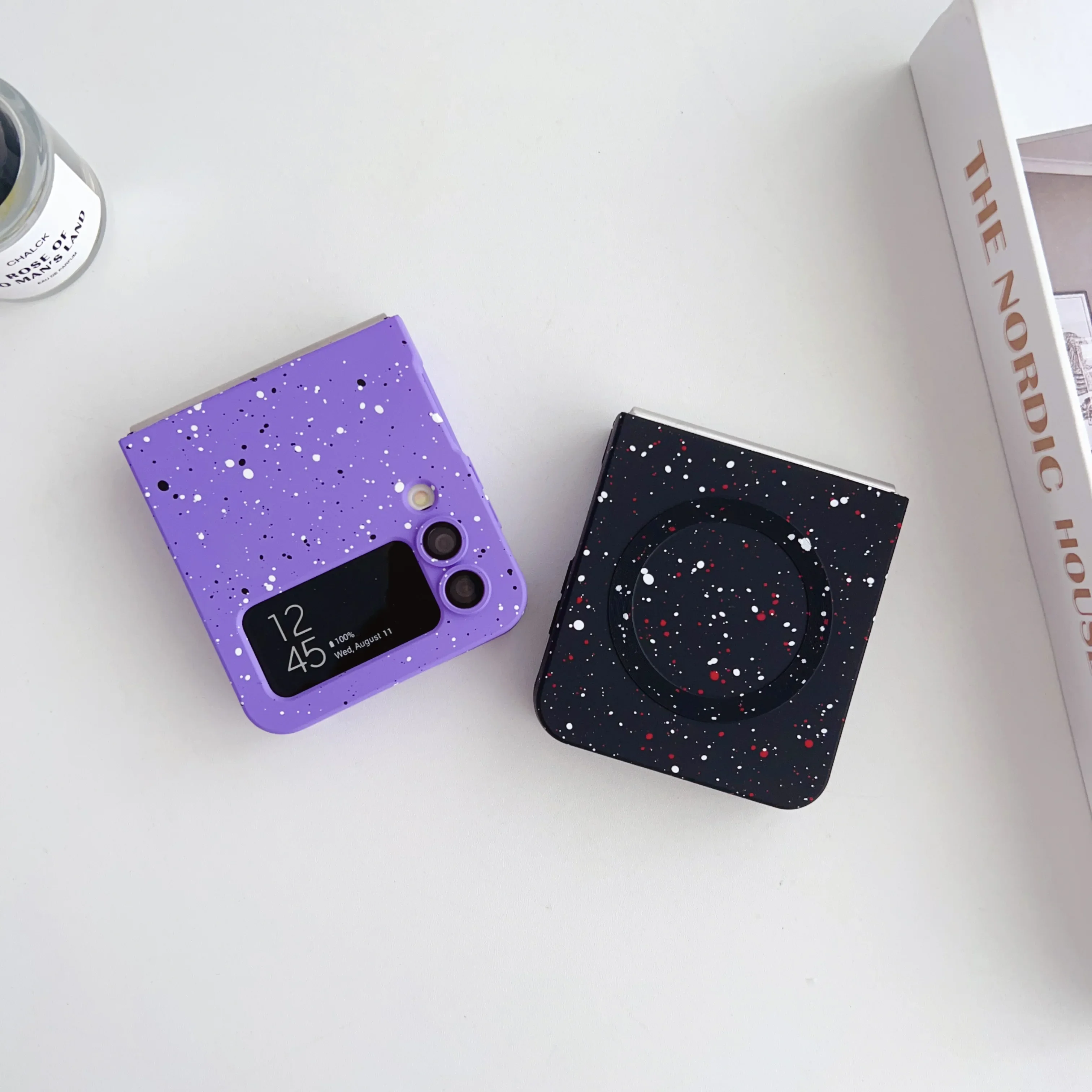 Fashion Ink Metallic Magnetic Wireless Charging Case with MagSafe Compatibility