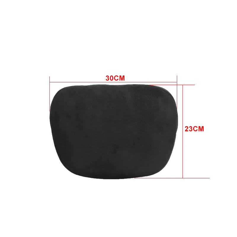 Car Seat Headrest Soft Memory Neck Pillow Headrest Comfortable Cushion White Black For Tesla Model 3 Model Y
