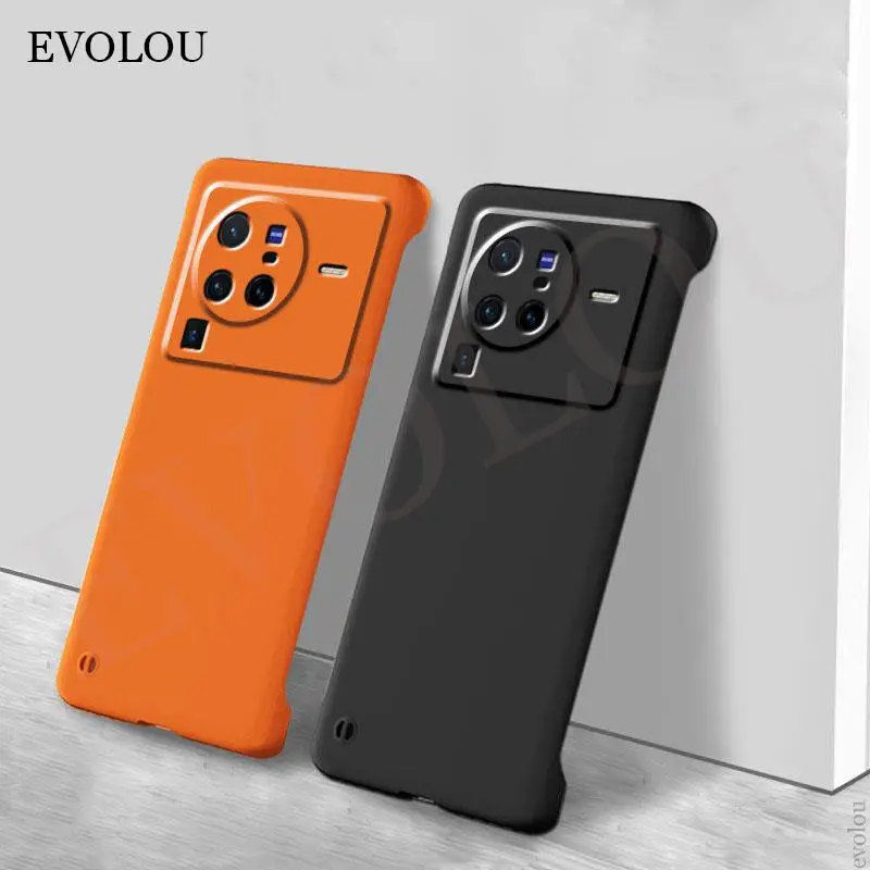 Ultra Thin Frameless Matte Skin Feel Hard Cover Case