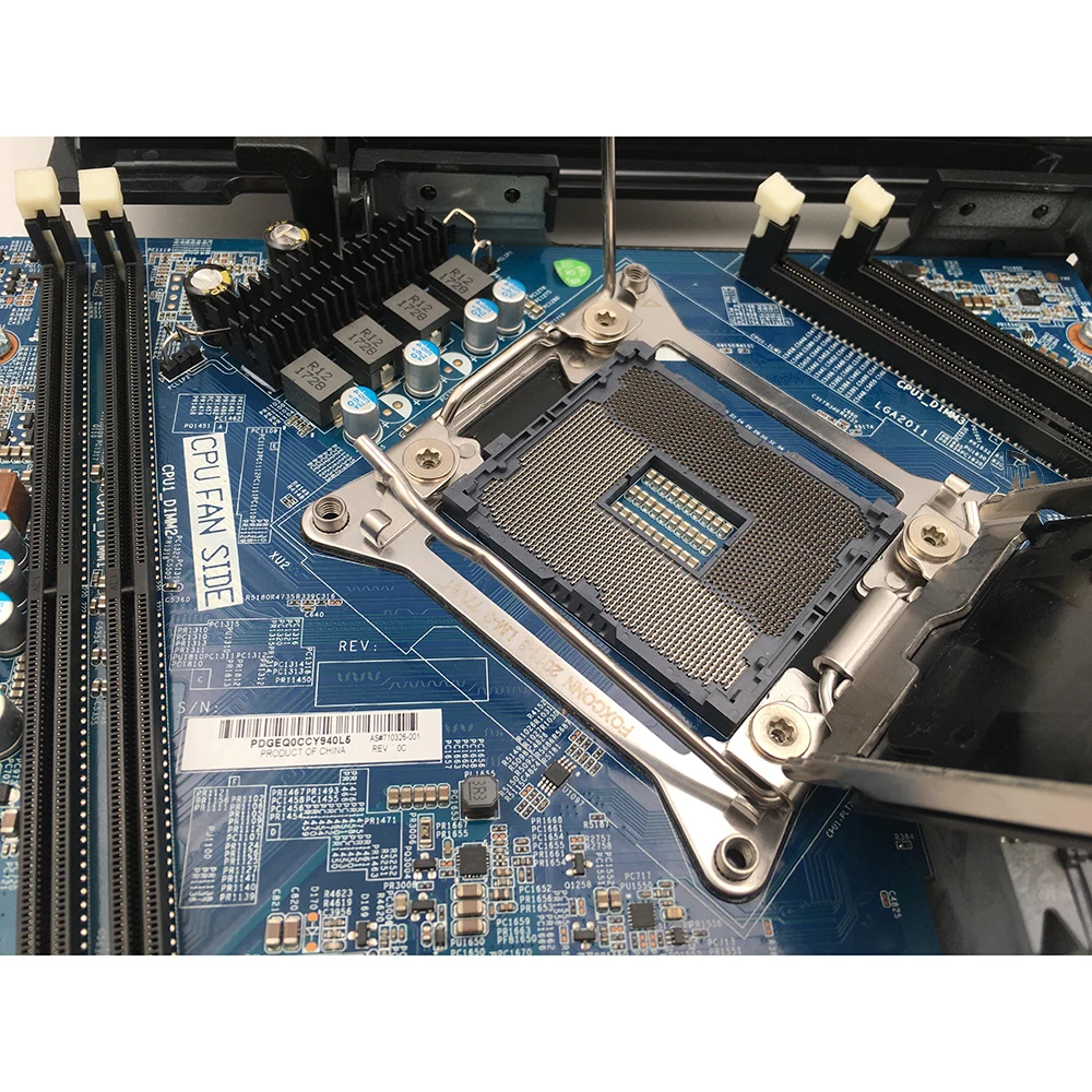 For HP Second CPU Expansion Board Z640 710326-001 736520-001 DDR4 2011-3 With Fan Radiator ,Fully Tested All Functions Work Good