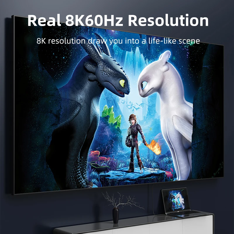 CABLETIME-USB C to HDMI ̺ 8K 60Hz HDR 4K 144Hz,  Ĩ HDCP 2.3 3D ȿ Ʈ HD Ʈ HDMI ̺ C388