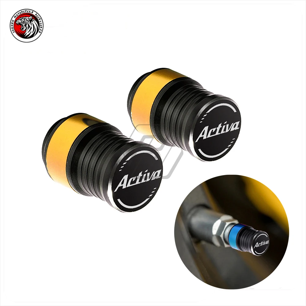 Accessori Moto Copri Valvola Ruota Pneumatici Per Honda Activa 125 Scooter Rim