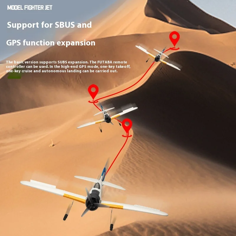 Ki84 Large Remote-Controlled Aircraft  Four-Channel Brushless Fighter Aerobatic Glider Electric Fixed-Wing Model Aircraft Gift 5