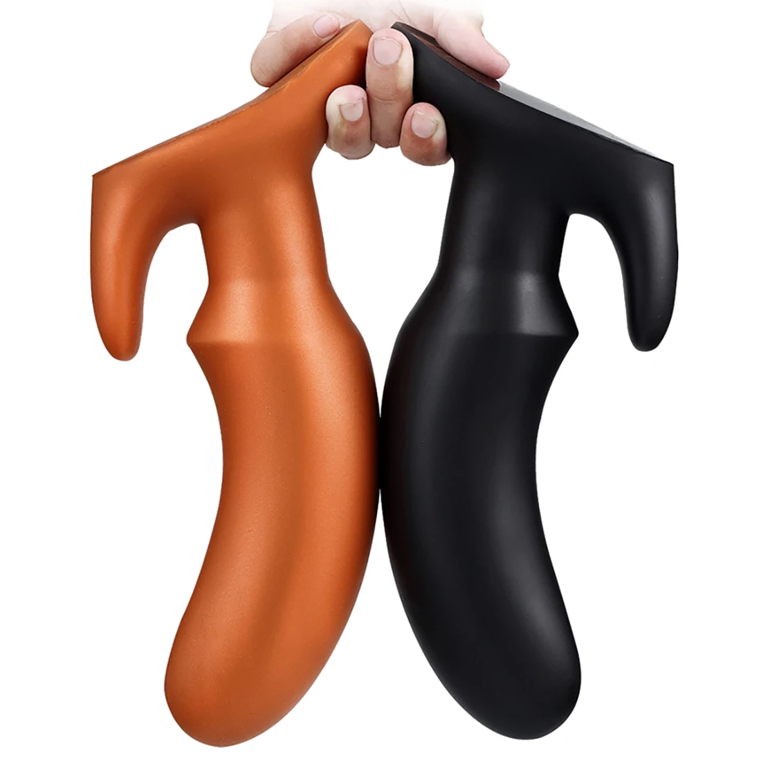 Plug Anal Grande Líquido de Silicone Super Macio Buttplug Anal Dilator