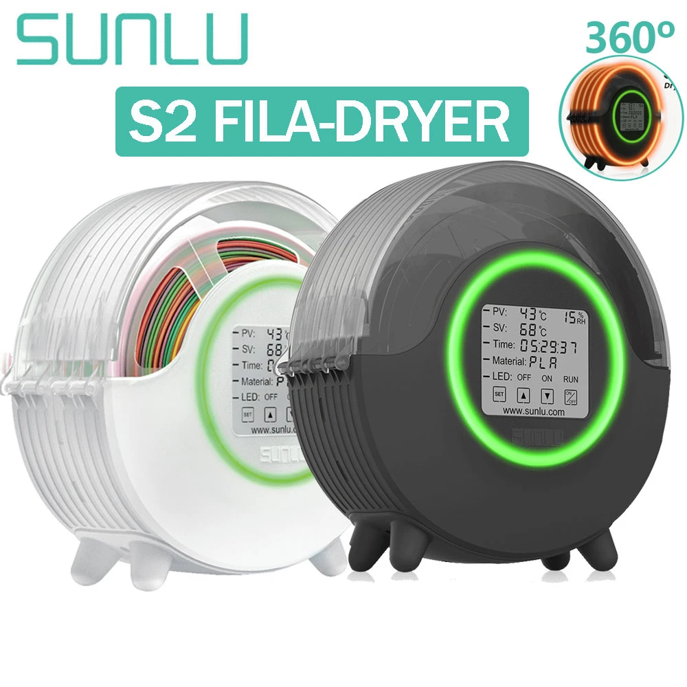 SUNLU 3D Filament Dryer S2 FilaDryer Dry Box S2 Drying Filaments