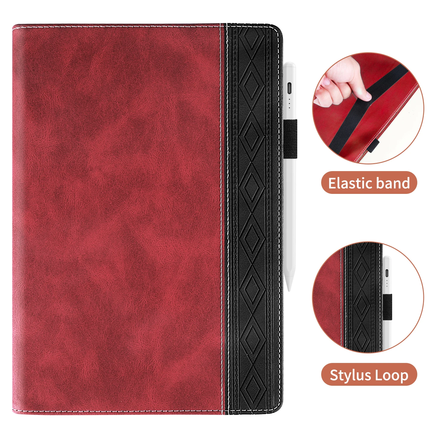 Custodia Per Tablet Per Lenovo Tab P11 Pro Gen 2 2022 M8 Tb-805F/Tb-8705F M10 Plus/X606Ftb-J606F Smart Cover Shell Pu Leather Funda
