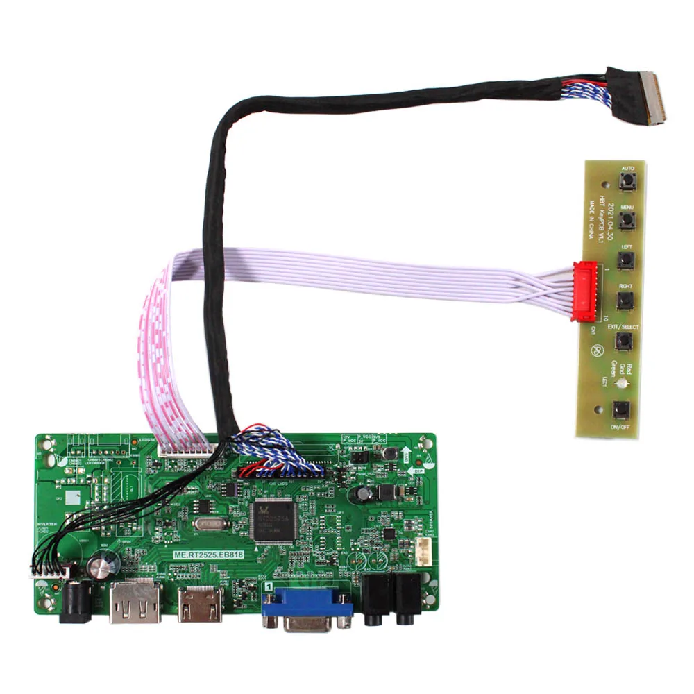 

Плата контроллера 1920x1080 H DMI VGA DP LCD для ЖК-экрана 15,6 дюйма G156HCE-L01