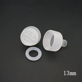Supporto per filtro a membrana microporosa in plastica riutilizzabile da 13mm da laboratorio 20 pezzi dotato