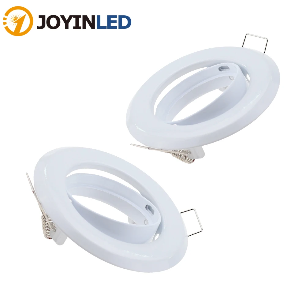 

Round LED Trim Ring Ceiling Downlights Recessed Mounted Frame GU10/MR16 Halogen Bulb Lamp Socket Base