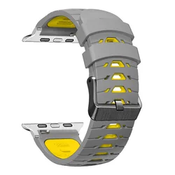 Premium Silicone Watch Band - Various Sizes Available - 38mm 40mm 41mm (G)