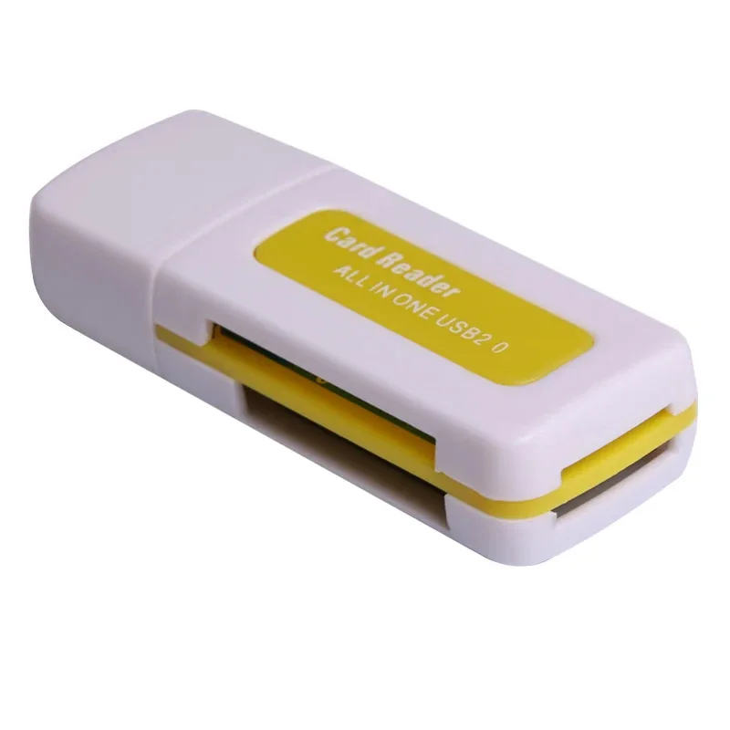 Card Reader USB 4 in 1 Card Reader, for M2 SD SDHC DV Micro SD TF Card Slot
